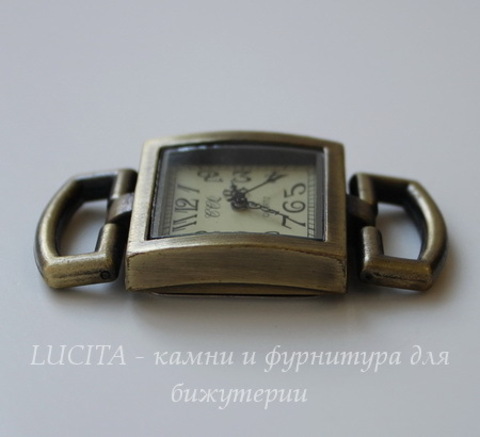 Основа для часов (цвет - античная бронза) 49х29 мм