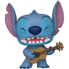 Фигурка Funko POP! Disney Lilo & Stitch Stitch W/Ukulele (DGLT) (Exc) 57488