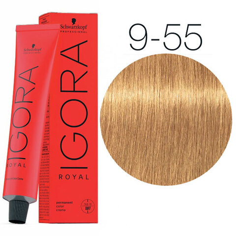 Schwarzkopf Igora Royal New 9-55 (Блондин золотистый экстра) - Краска для волос