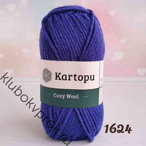 KARTOPU COZY WOOL K1624, Синий фиолетовый