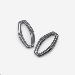 Элемент из ювелирной керамики 19,3*10мм, графитовый