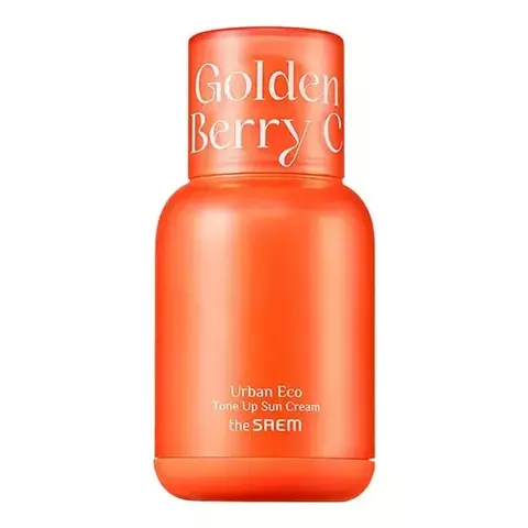 The Saem Urban Eco Golden Berry C Tone Up Sun Cream Солнцезащитный крем с экстрактом физалиса