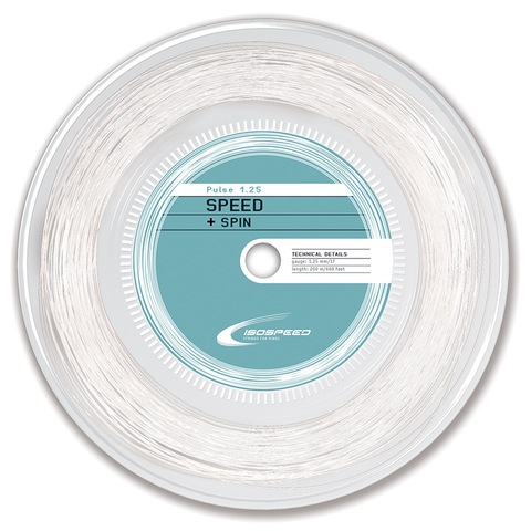 Теннисные струны Iso-Speed Pulse (200 m) - white