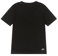 Детская теннисная футболка Lacoste Boys SPORT Tennis Technical Jersey Oversized Croc T-Shirt - black