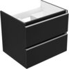 Aquanet 337953 Тумба Вега 2.0 60 2 ящ. цв.черный (337953)