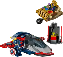 Конструктор LEGO Marvel 76319 Капитан Америка против Танос