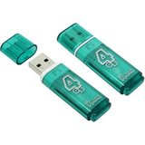 Флешка 4 GB USB 2.0 SmartBuy Glossy (Зеленый)