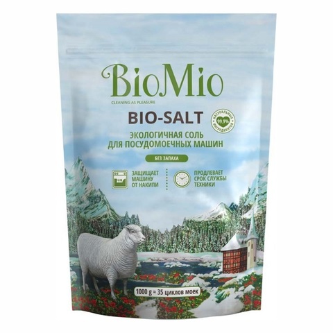 Соль для посудомоечных машин SPLAT BioMio 1кг