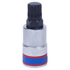 KING TONY (402616) Насадка (бита) торцевая 1/2", L = 60 мм, SPLINE, M16