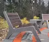 Кресло для костровой зоны CONCRETIKA C-Lounge (павловния)