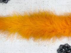 Боа "Пух марабу", дл. 1,8 м., ш. 10 см, 21-30 гр, оранжевый