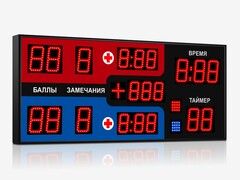 Табло для самбо Импульс 710-D10x11-D8x9-S2-P1