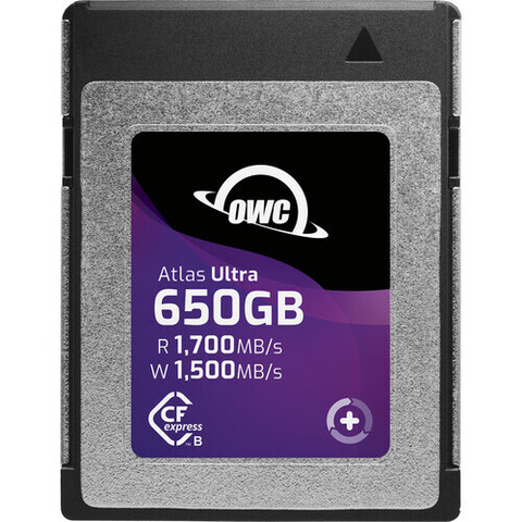 Карта памяти OWC Cfexpress B 650GB Atlas Ultra 1700/1500/1300 MB/s