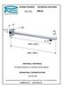 REMER 348Q30BO Отвод для душа на стену 30см