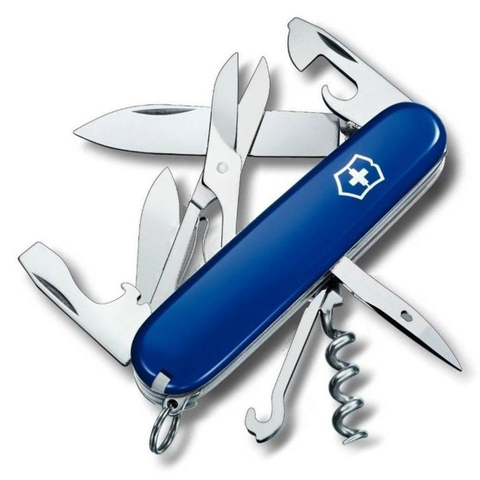 Складной многофункциональный нож Victorinox Climber Blue (1.3703.2R) 91 мм., цвет синий