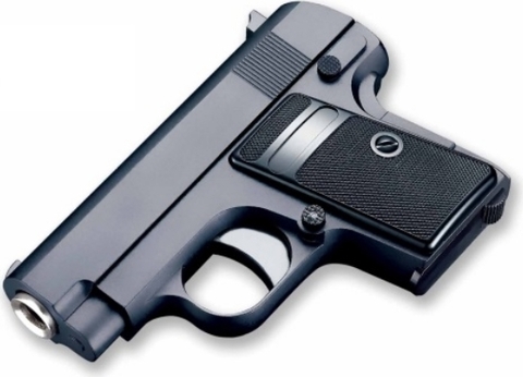 Cтрайкбольный пистолет Galaxy G.9 Colt 25 mini металлический, пружинный