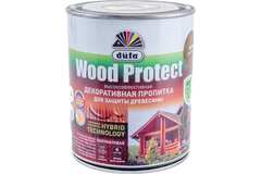 Пропитка декоративная для защиты древесины Dufa Wood Protect орех