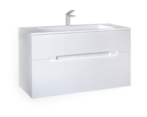 Jorno Mоl.01.97/P/W Тумба Modul 100 подвесная Белая