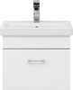 Aquanet 254066 Тумба с раковиной Верона 50 (Moduo Slim) цв.белый (254066)