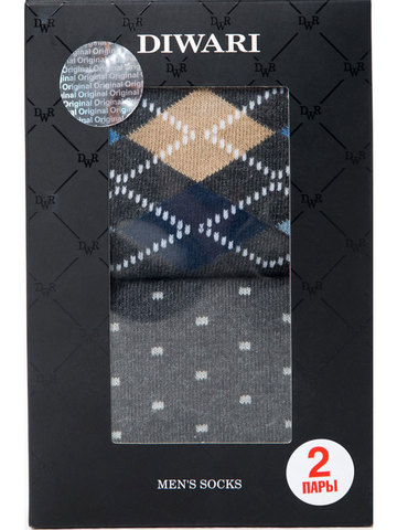 Мужские носки Happy 17С-68СП (2 пары) рис. 718 DiWaRi