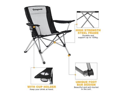 Картинка кресло кемпинговое Kingcamp 3849 Comfort Arms Chair  - 5