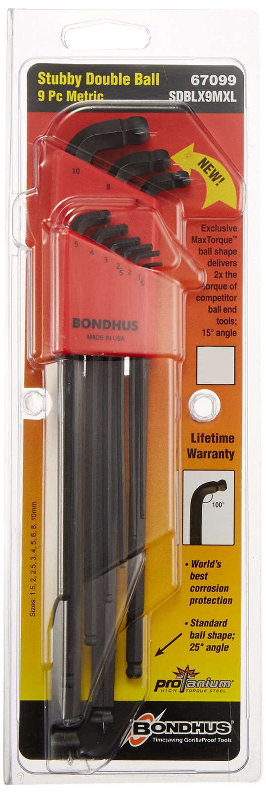 HEX Bondhus 67099 9