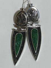Карина (серьги из серебра)