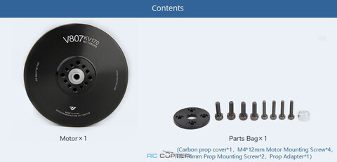 T-Motor V807 KV170