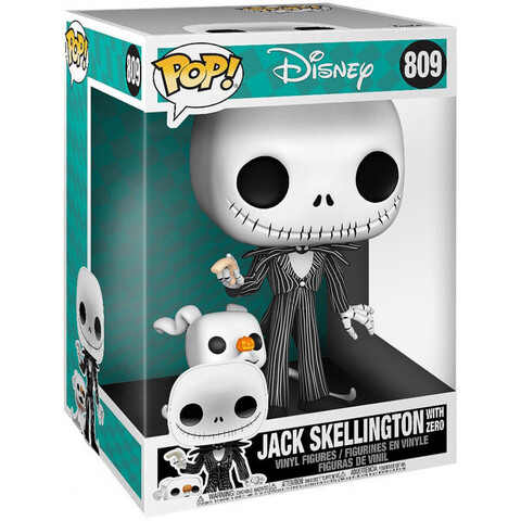 MEGA Funko POP! Disney. The Nightmare Before Christmas: Jack with Zero 10