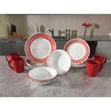 Тарелка обеденная 27 см Brushed Red, артикул 1118387, производитель - Corelle, фото 2