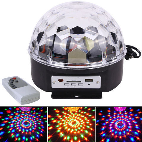 Диско шар Magic Ball Light MP3 с флешкой и Bluetooth  (цветомузыка)