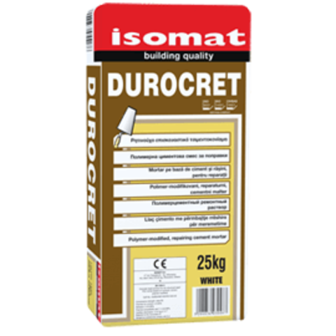 Isomat Durocret/Изомат Дюрокрет полимерцементный ремонтный раствор