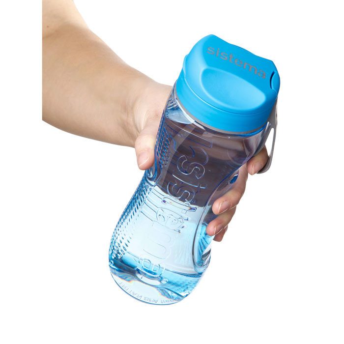 Бутылка для воды Sistema "Hydrate", Тритан, 800 мл, цвет Синий