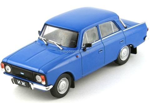 IZH-412-028 blue 1:43 DeAgostini Auto Legends USSR #85