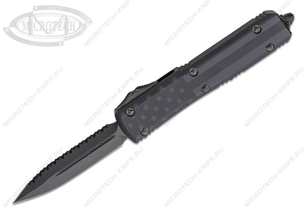 Нож Microtech Ultratech 122-3DLCTFLAGS D/E 2023 Bladeshow American Flag