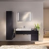 Зеркало с подсветкой Geberit Option Basic, двухсторонняя подсветка: B=80см, H=65см