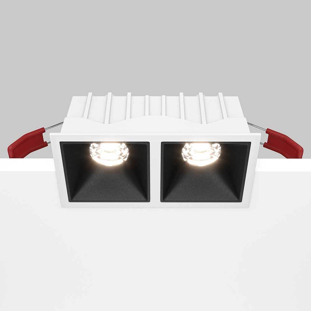 Встраиваемый светильник Maytoni Alfa LED DL043-02-10W4K-D-SQ-WB