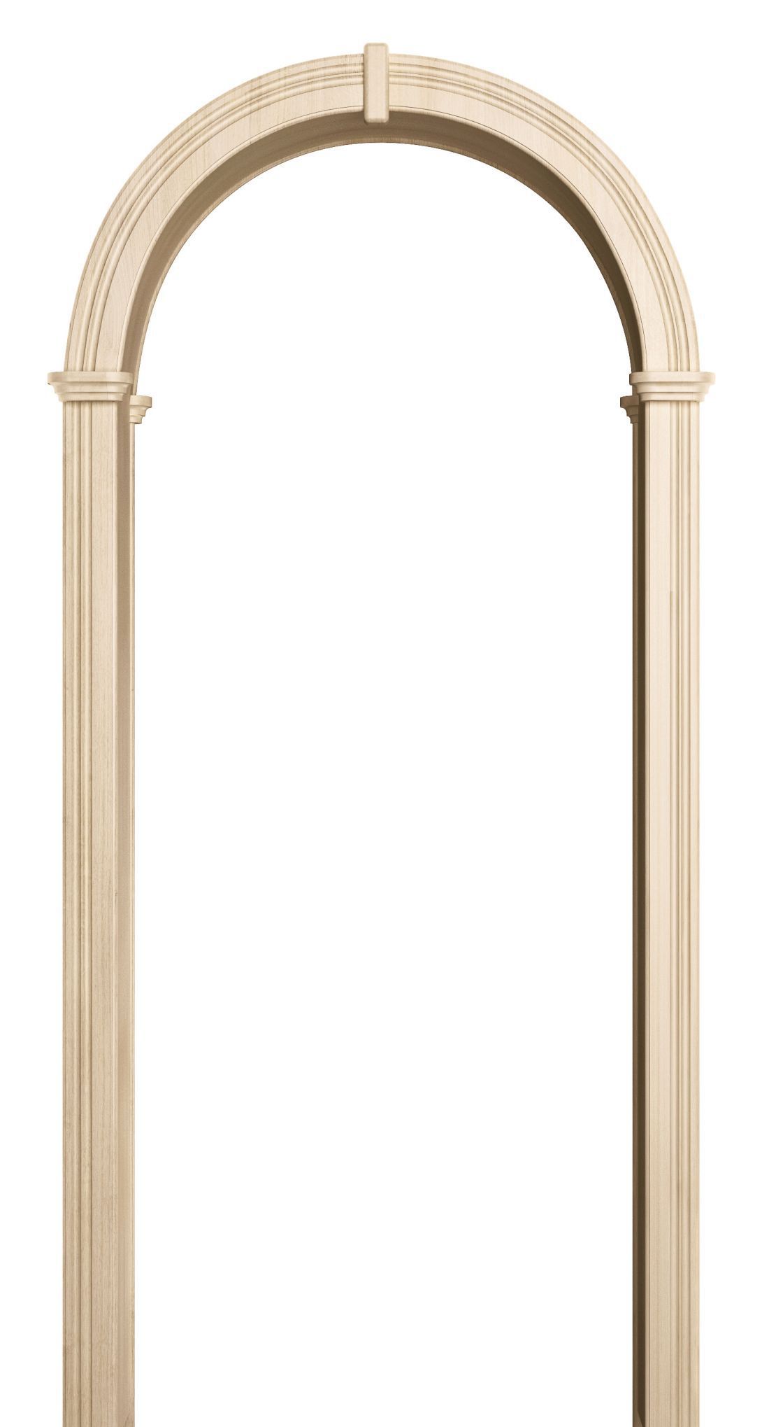 Арка межкомнатная пленка ПВХ Лесма, Валенсия, цвет беленый дуб