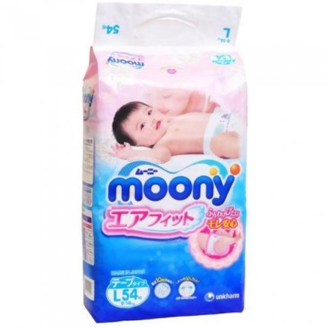 Подгузники Moony 9-14кг 54шт L