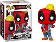 Фигурка Funko POP! Bobble Marvel Deadpool 30th Construction Worker (Exc)