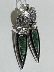 Карина (серьги из серебра)