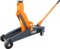 Ombra OHT203 Домкрат подкатной 3 т. с увеличенной высотой подъема, 192-533 мм 55404