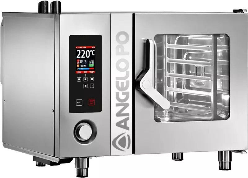 Пароконвектомат Angelo Po COMBISTAR FX61G3 ГАЗ