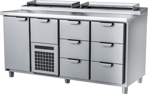 Стол холодильный саладетта HAPPYCHEF TC GS 1-CBR-3-3
