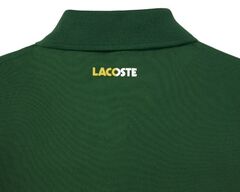 Детская теннисная футболка Lacoste Ultra-Dry Pique Tennis Polo - green/white