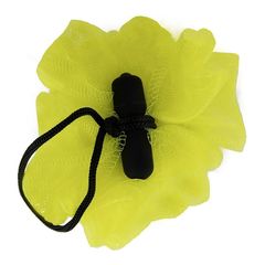 Желтая губка для ванны с вибропулей Vibrating Bath Sponge - 