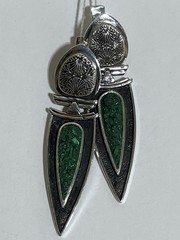 Карина (серьги из серебра)