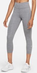 Леггинсы Nike Dri-Fit One Mid-Rise CRP Tight W - iron grey/white