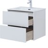 Aquanet 287540 Тумба Lino 60 (Flat) белый глянец (287540)