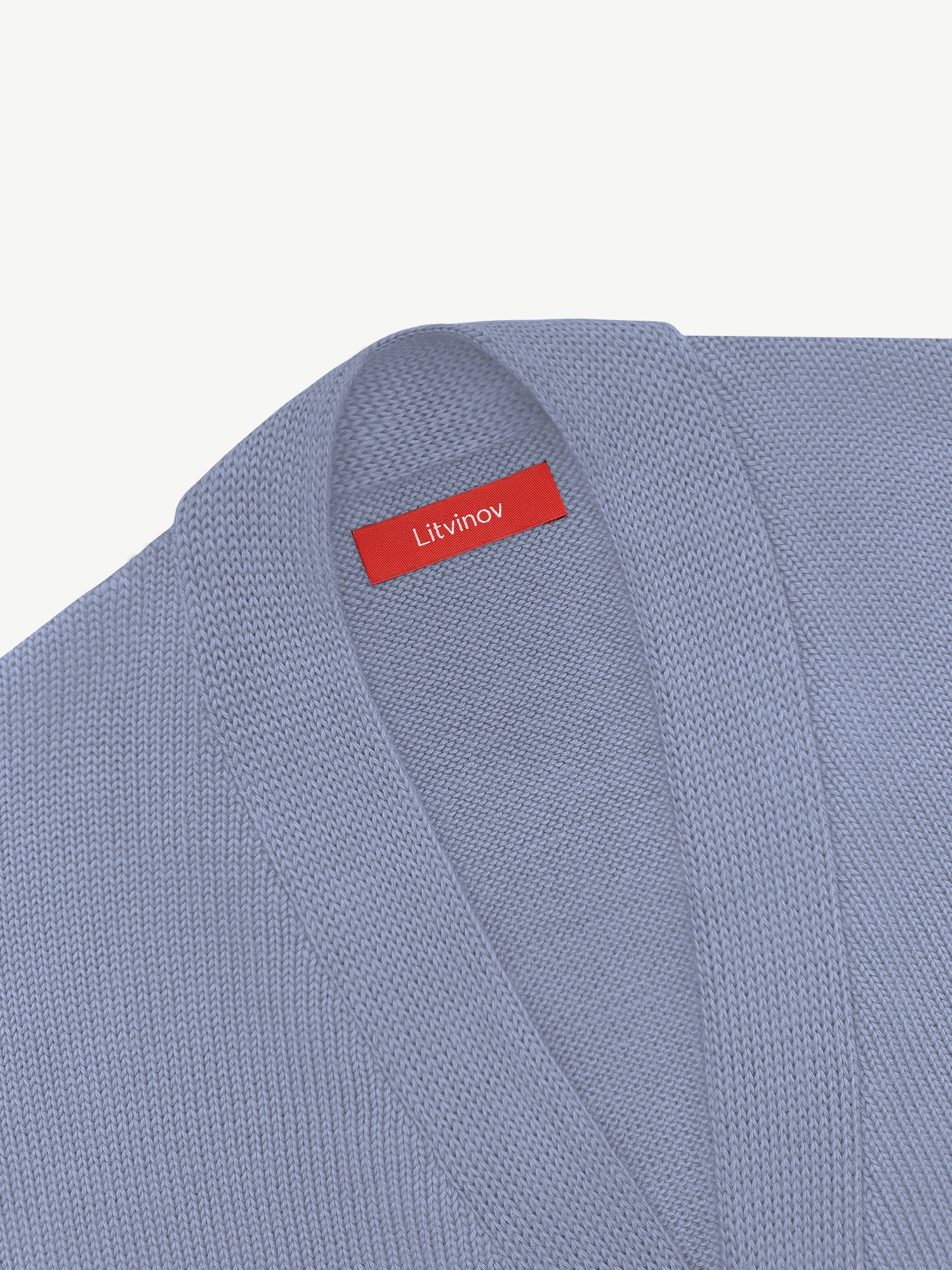 Кардиган с пуговицами из экохлопка